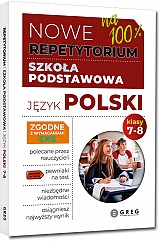 Nowe Repetytorium - szko�a podstawowa. J�zyk polski, kl. 7-8 - 2026