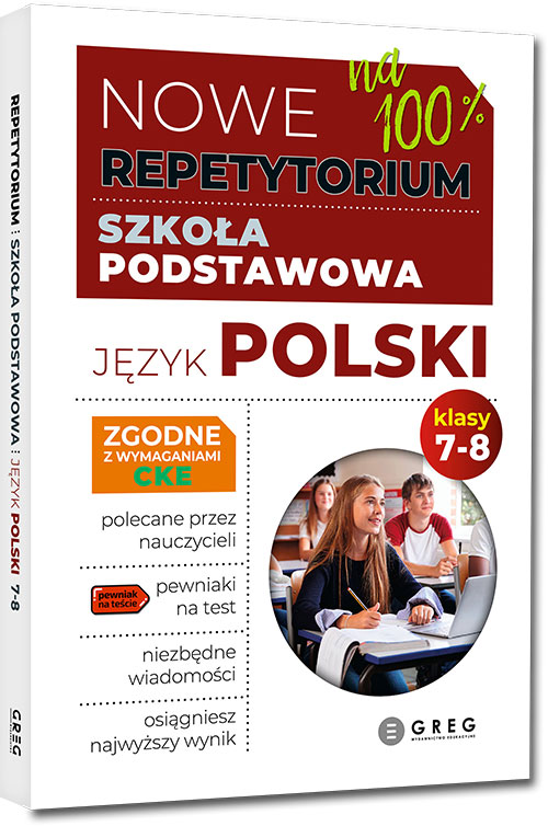 Nowe Repetytorium - szko�a podstawowa. J�zyk polski, kl. 7-8 - 2026